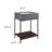 Etch 24" Bathroom Vanity With Sink In Black White
