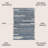 Baumgardner Modern Berber Stripe Cream/Navy Rug-719458679