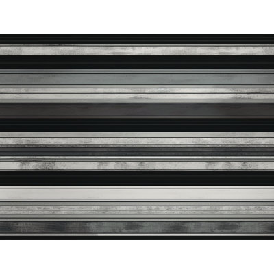 Horizontal Stripes Machine Printed Duvet Cover
