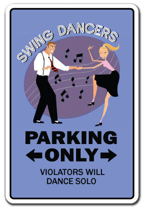 Enseigne décorative Swing Dancers