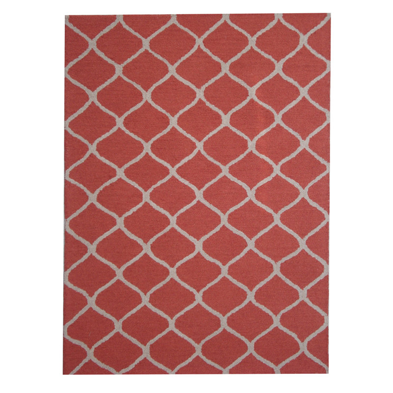 Wool Geometric Indoor Rug