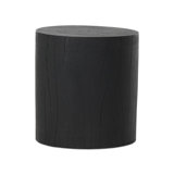 Layo End Table-Black Resin