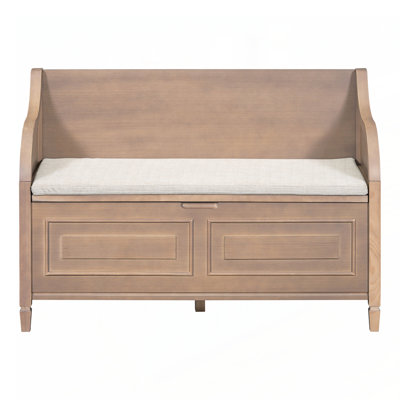 Upholstered Storage Bench,entryway bench