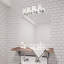 Éclairage pour meuble-lavabo 4 lumières Mollie