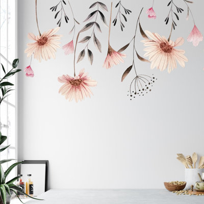 Plants & Flowers Non-Wall Damaging Wall Decal