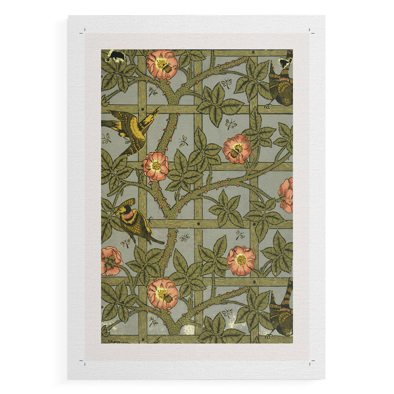 Impression rétro vintage XXXV - reproduction de toile seulement - non encadrée, H 48 po x l 32 po
