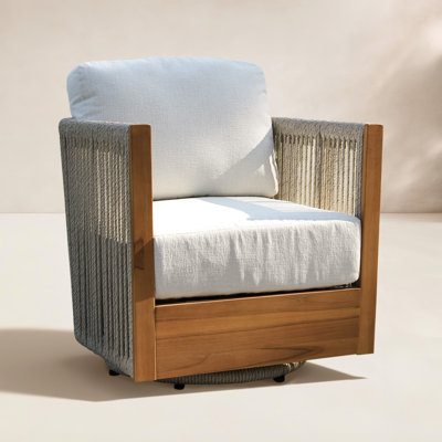 Aniston Sunbrella® Swivel Patio Lounge Chair