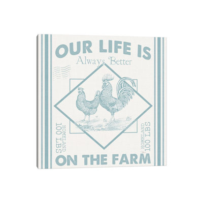 Vintage Farmhouse III 1 Piece Wall Art on Canvas