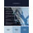 Machine Washable Hubbard Paralympic Fencing Sleek & Chic Modern Rug in Blue – Navy Binding-709760703