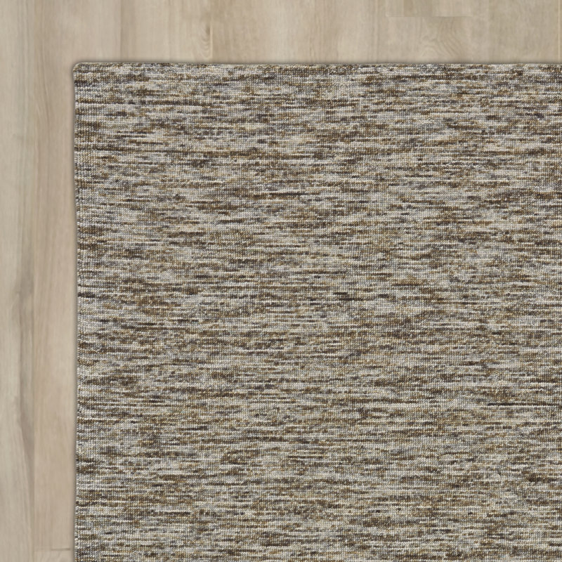 Tapis décoratif moka en laine Touffeté à la main Rohan, Rectangle 8 pi x 11 pi