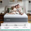 Matelas en mousse viscoélastique imprégnée de gel de 10 po Novilla-827646351-827646348
