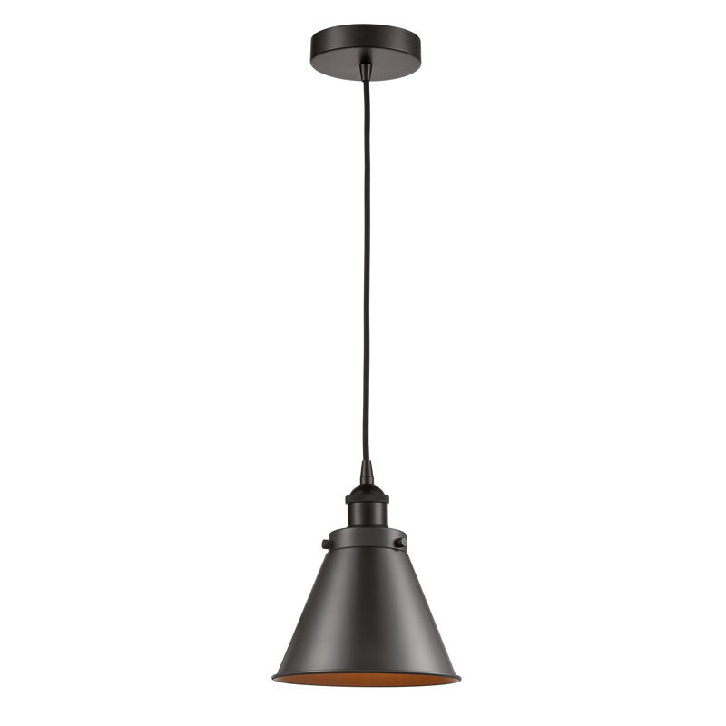 Donovan 1 - Light Single Pendant, Oil Rubbed Bronze, Oil Rubbed Bronze, LED