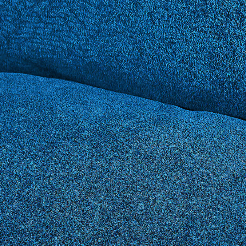 Canapé-lit Sleeper, fauteuil convertible 3-en-1, Bleu