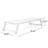 MYERS CHAISE LOUNGE WHITE DECK CHAIR
