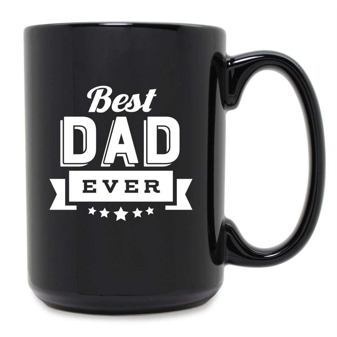 Zimmer Best Dad Ever Grande Coffee Mug Winston Porter