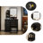 Modern Vanity Desk With Mirror, 5 Drawers, Shelves And Matching Stool, Makeup Dressing Table-114228075