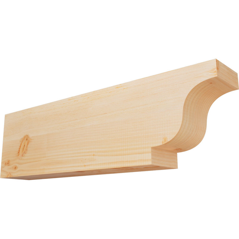 Newport Smooth Rafter Tail, Douglas Fir, 10" H x 36" W x 5.5" D