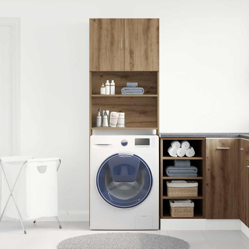 Engineered Wood Bathroom Cabinet, Artisan Oak