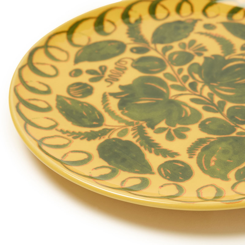 Amalfi Dinner Plate - 10.6", Mustard