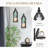 Black Candle Sconces Gothic Wall Decor