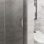 Porte de douche pliable polyvalente avec fonctions avancées pour améliorer la salle de bain-112568727