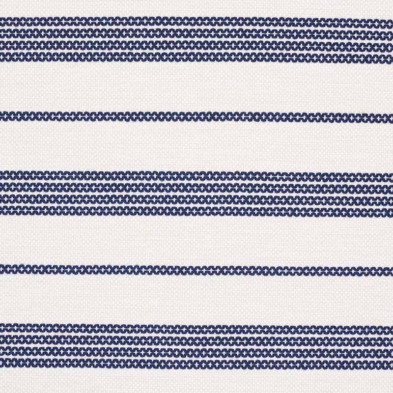 Tissu à rayures Serra Mesa intérieur / extérieur, Marine