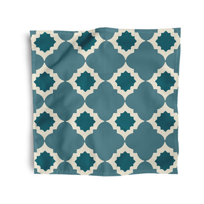 Volusia Polyester Geometric Square Napkin