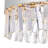 Lissowski Dimmable LED Drum Chandelier