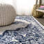 Tapis bleu clair / ivoire Alhambra-1458257508