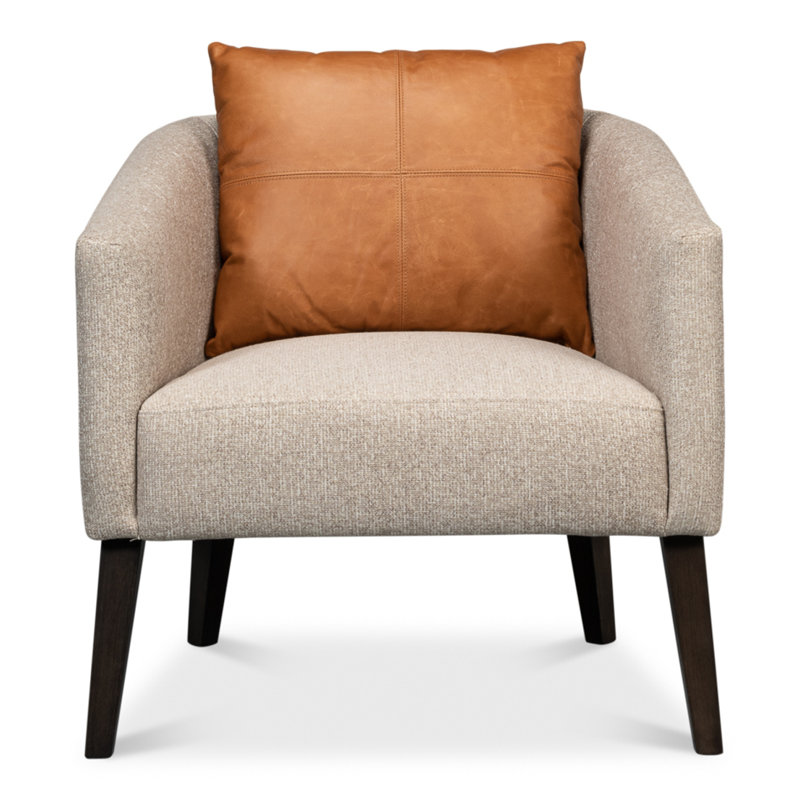 Bronson Linen Barrel Chair