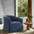 Polyester bleu est en rupture de stock