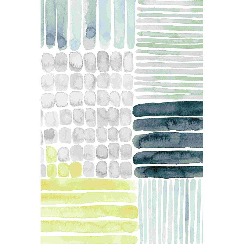" Aerial Abstract II " by Grace Popp Painting Print, 48" H x 32" W x 1.25"D