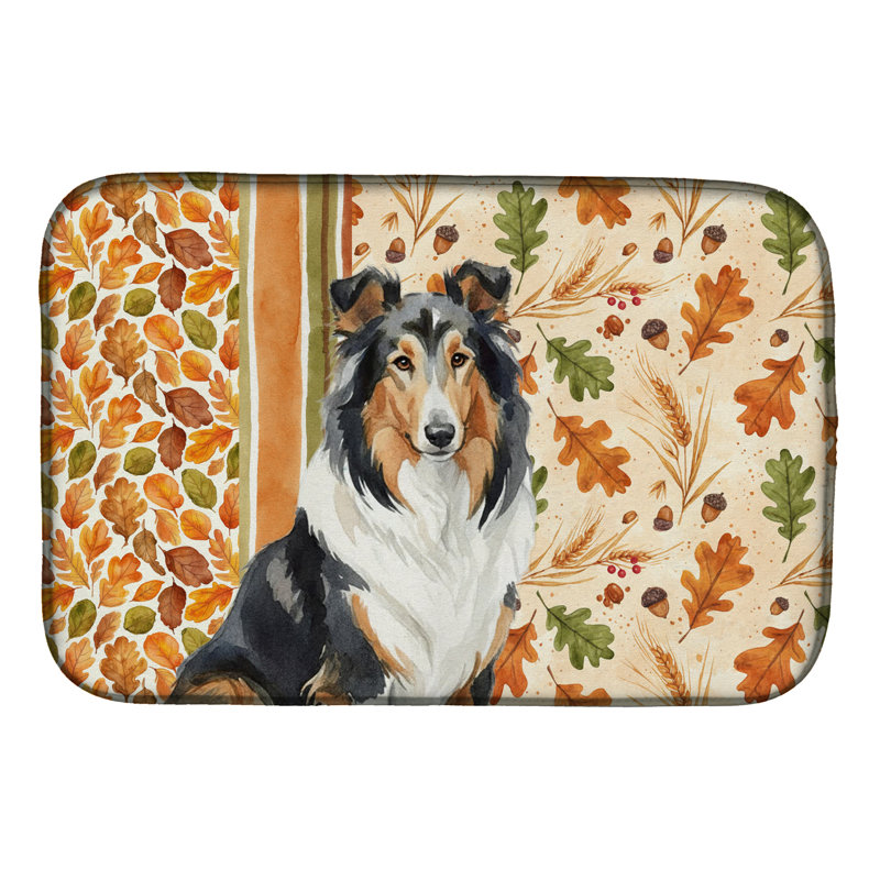Tapis de séchage Tricolor Collie Heirloom