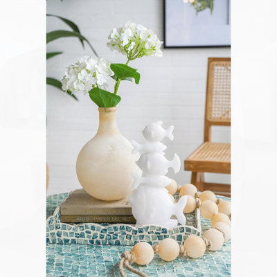 Vase en verre décoratif