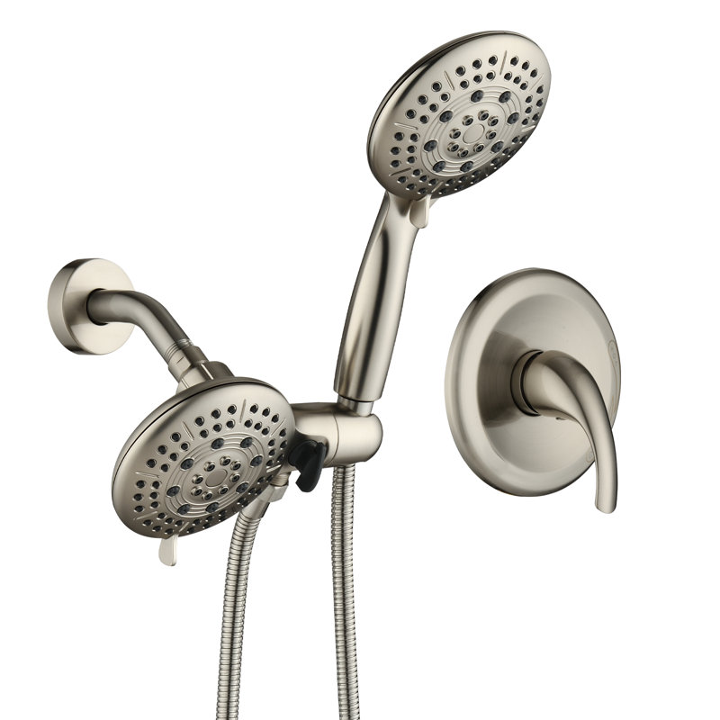 Système de douche complet avec valve brute