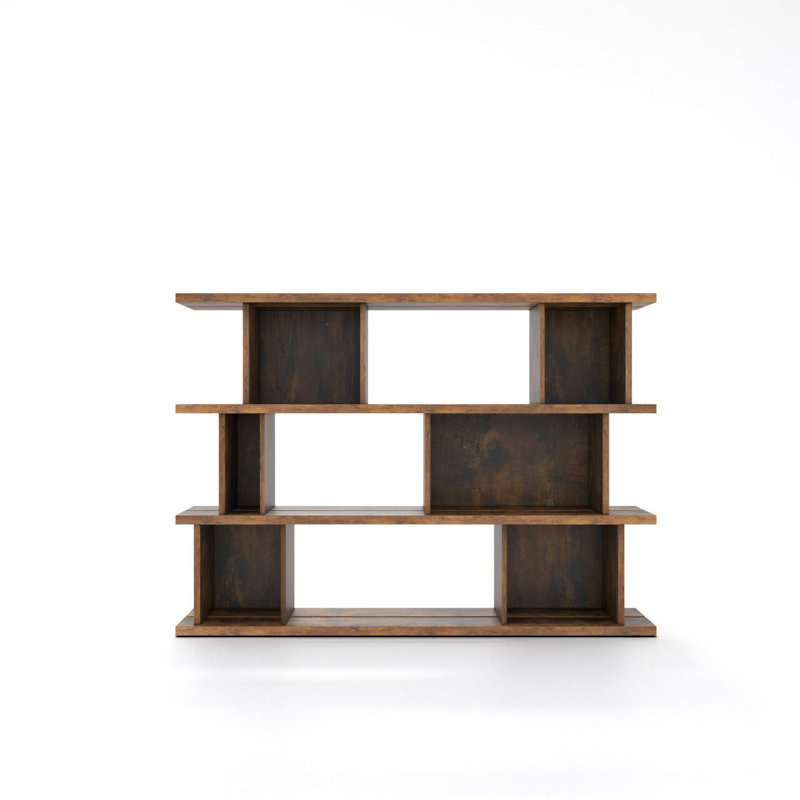 Bibliothèque géométrique à 3 niveaux Lotus Home