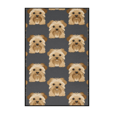 Tapis lavable pour chien terrier tibétain