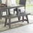 Sturdy Wood Dining Bench
