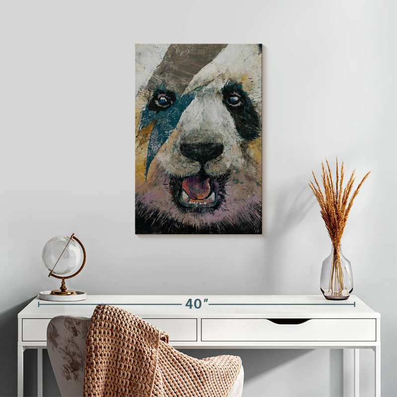 Brampt Panda Rock, 24" H x 16" W