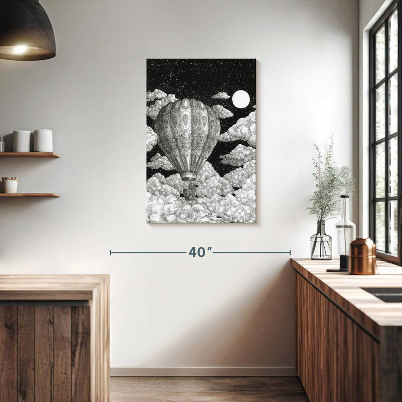 Mehar Hot Air Balloon Adventure Awaits, 36" H x 24" W