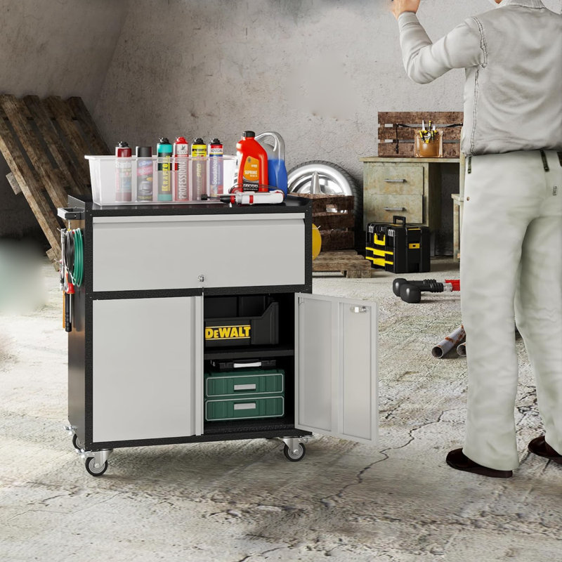 Metal Garage Storage Cabinet