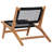 Villard Teak Patio Chair