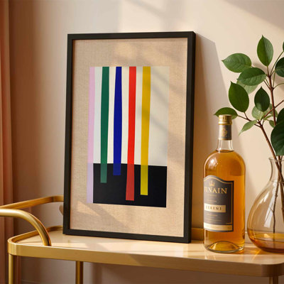 Élégante peinture sur toile encadrée décorative, 29,1 po x 40,9 po | 100% toile avec une épaisseur de 1,4 po | Facile à suspendre au mur avec la quincaillerie incluse | Parfait pour le salon, la chambre à coucher ou le bureau, ou pour de superbes œuvres d'art