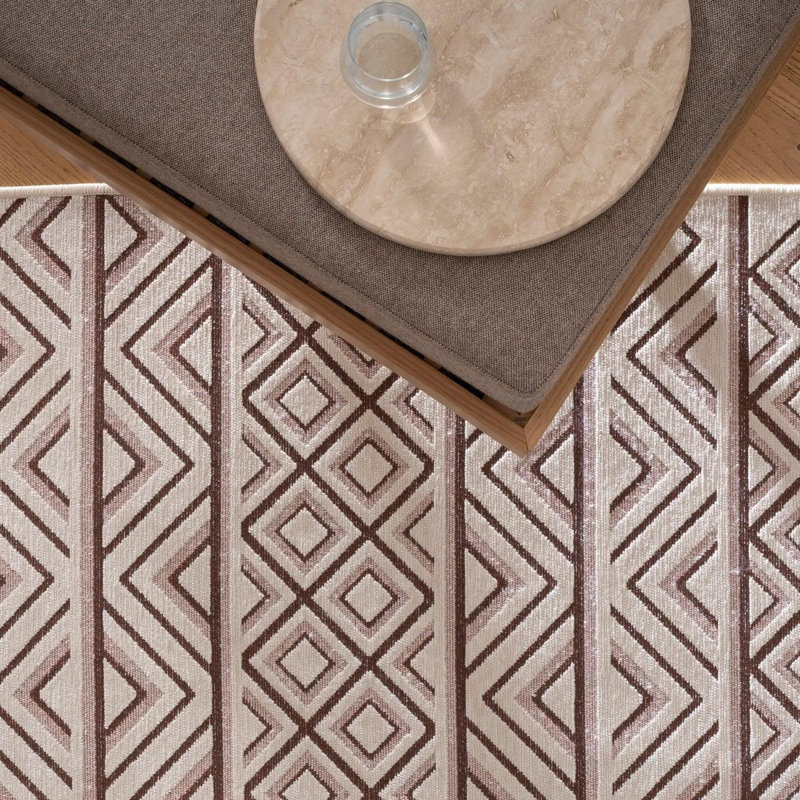 Luz Slim Washable Rug, 6'7" x 9'2"