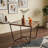Square Coffee Table with Glass Top
