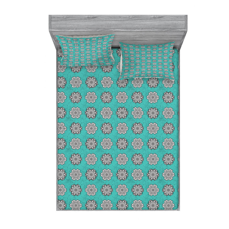 Microfiber Sheet Set, Full Sheet Set with Fitted Sheet