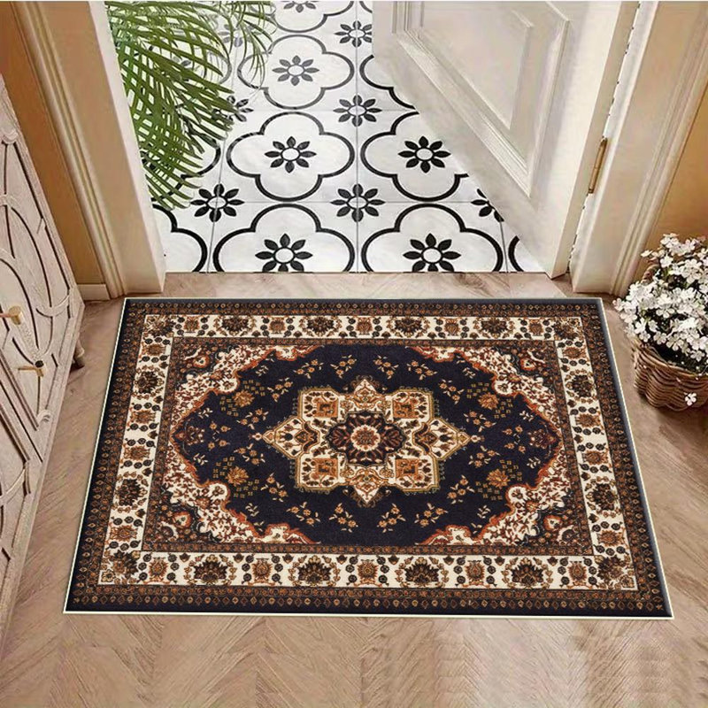 Moroccan Pattern Area Rug, Soft And Lightweight, Suitable For All Seasons, Easy To Maintain And Easy To Clean, Machine Washable Carpet Floor Mat, Suitable For Living Room, Bedroom, Dining Room, Hallway, Balcony, Room Decor, Home Decor, Outdoor Decor