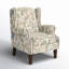 Fauteuil d'appoint à oreilles rembourré Anndi-88046188