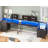 Rockville 108.2'' W L-Shaped Computer Desk with Drawers and Power Outlets-215874024