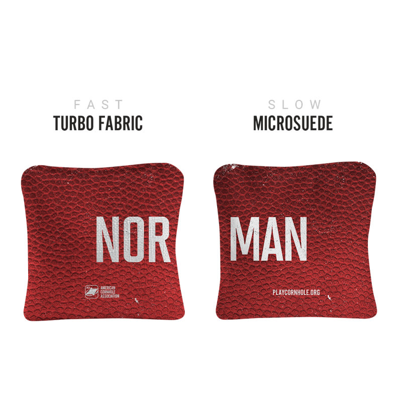 Sacs de cornhole Norman Collégiale Gameday Synergy Pro, Rouge